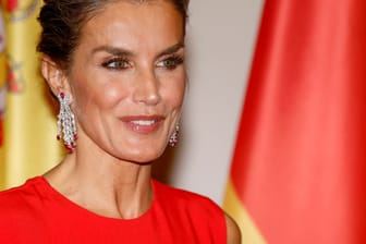 Letizia: Die spanische Königin strahlt derzeit in Deutschland um die Wette.