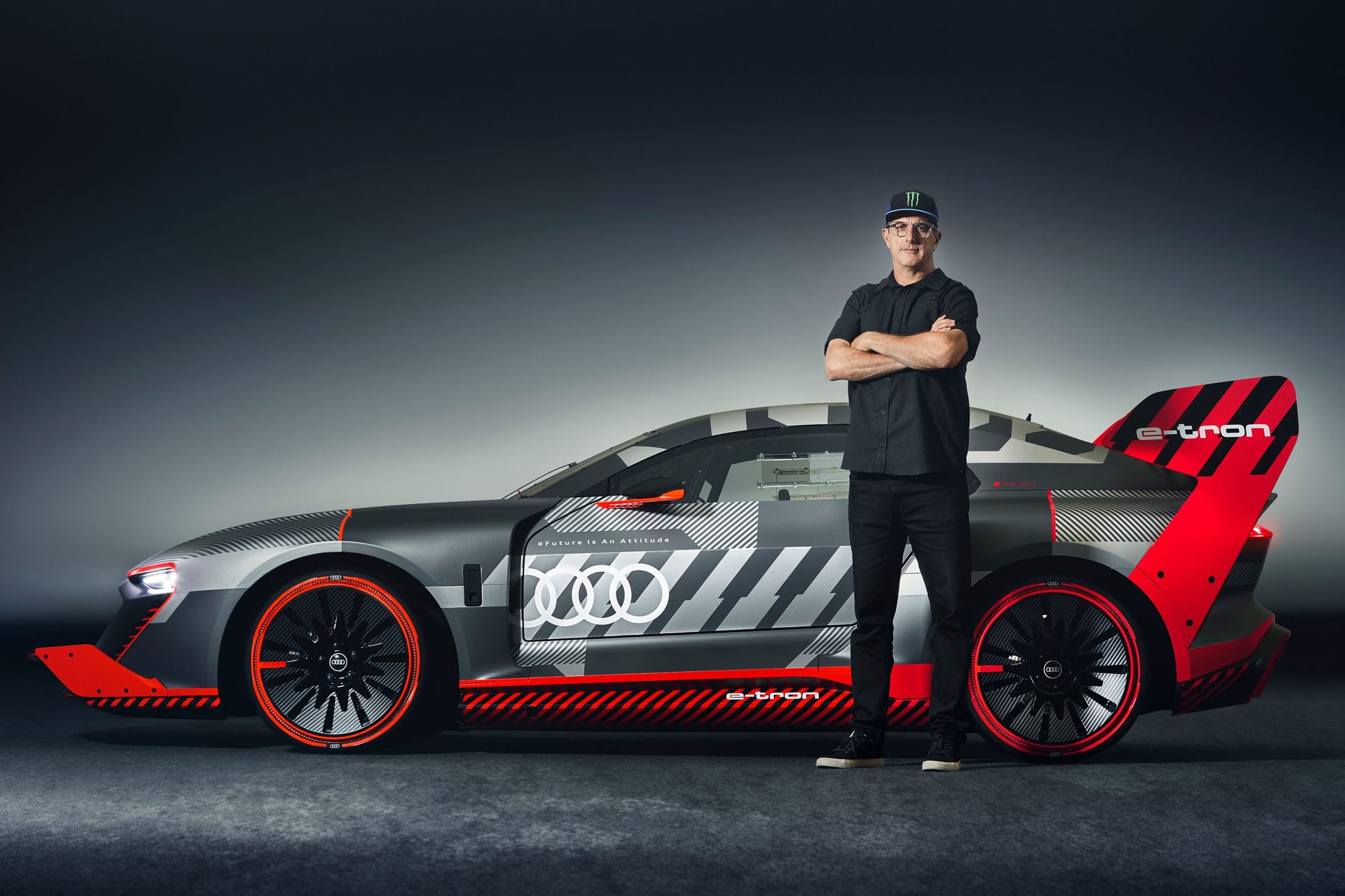 Neues Dream-Team: Ken Block und der Audi S1 Hoonitron.