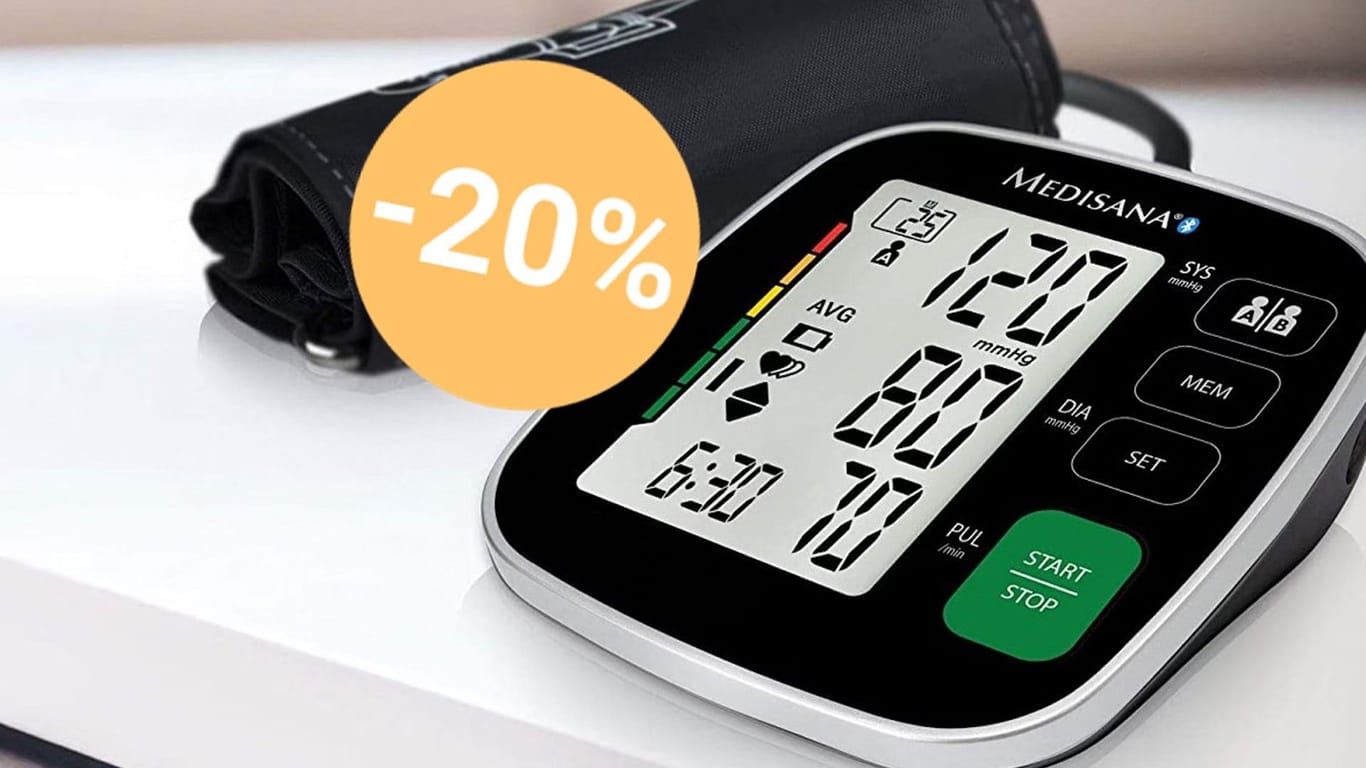 Das Blutdruckmessgerät Medisana BU 546 ist heute bei Amazon stark reduziert.