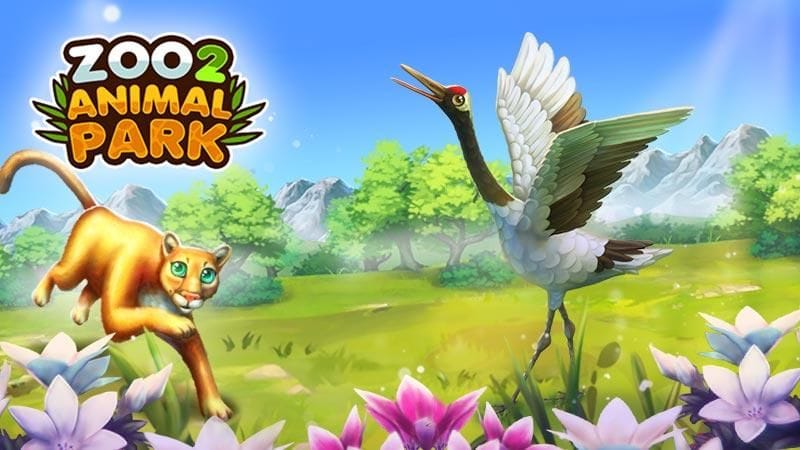 Zoo 2: Animal Park: Kranich (Quelle: upjers GmbH)