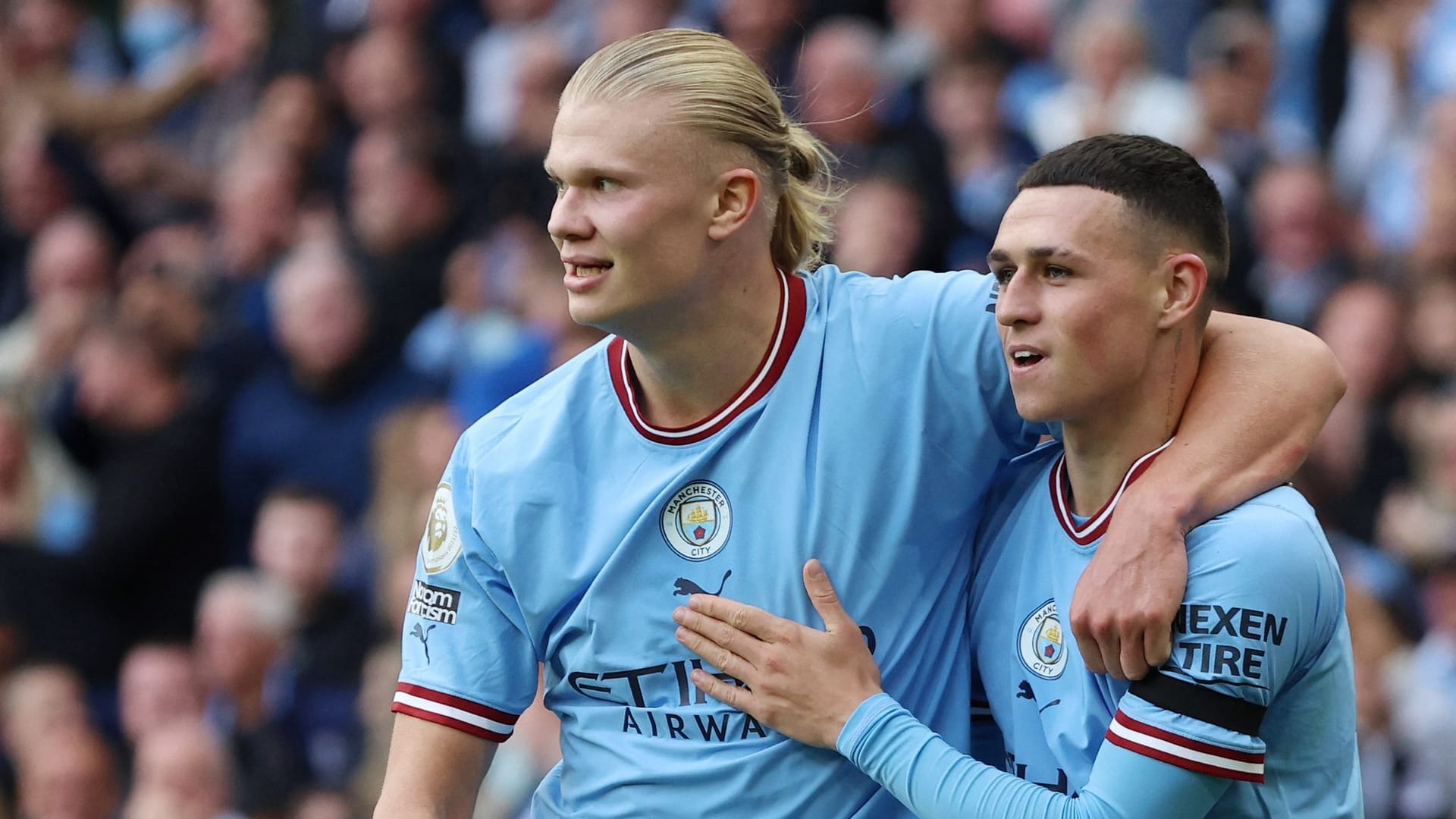 Erling Haaland und Phil Foden: Die beiden zerlegten Manchester United im Alleingang.