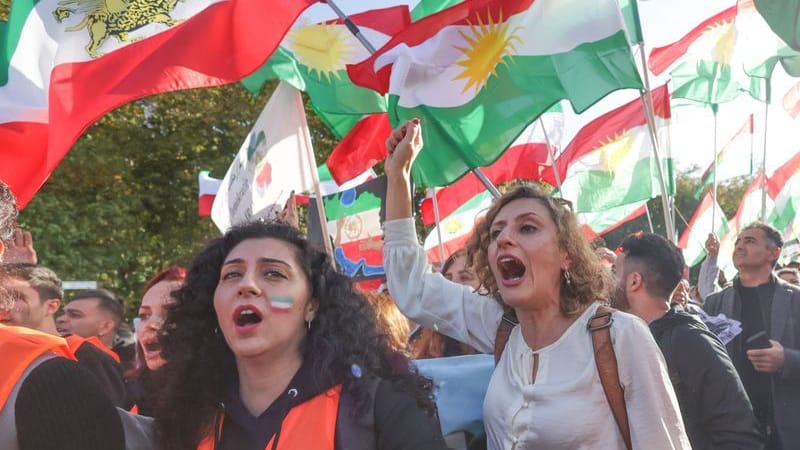 Demonstrantinnen in Berlin: Insgesamt kamen rund 37.000 Menschen in die Hauptstadt.