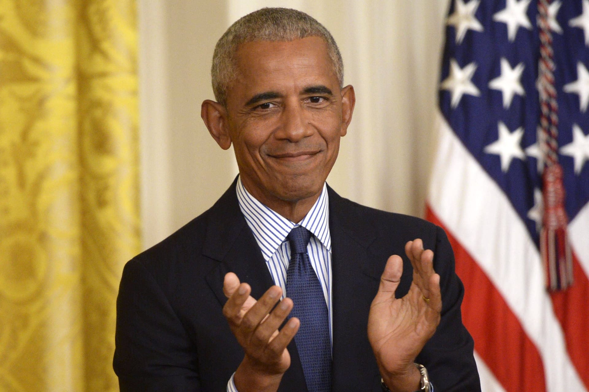 Barack Obama: Der frühere US-Präsident ist als Basketballfan bekannt.