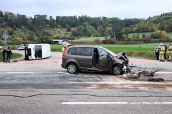 Schwerer Unfall bei Fichtenberg: Mehrere Kinder wurden verletzt.
