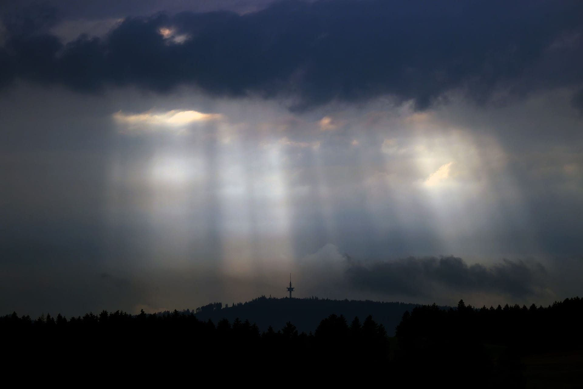 Regen und Sonne