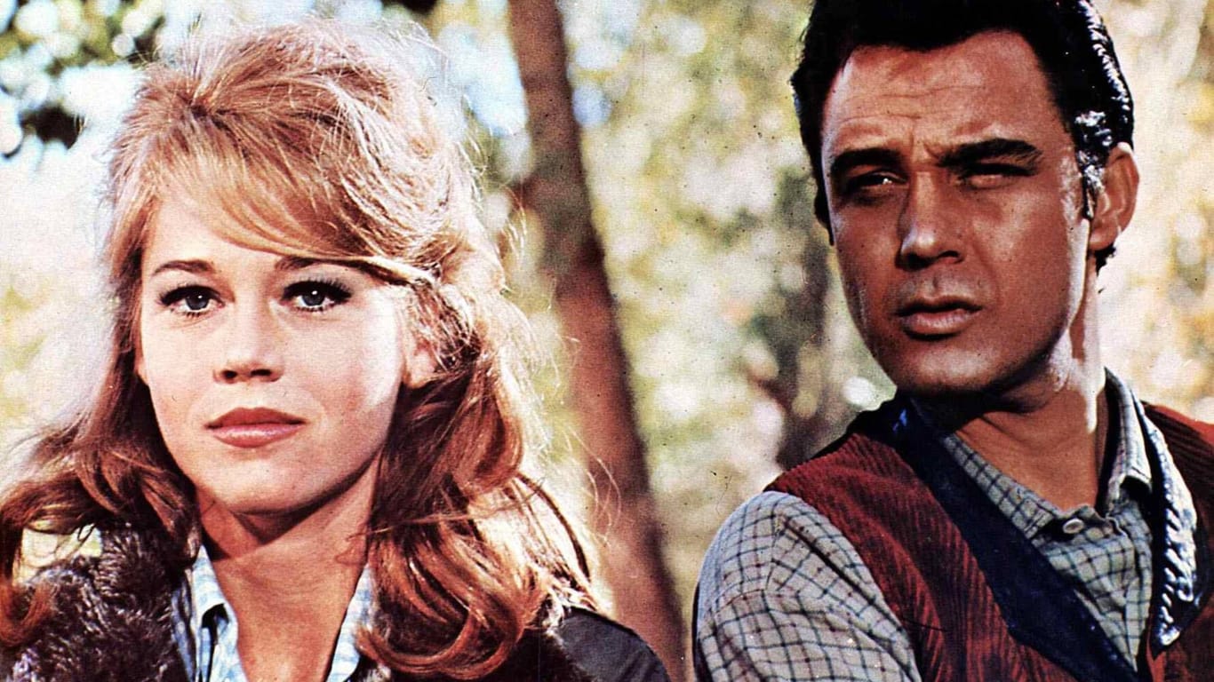 Jane Fonda und Michael Callan: Sie standen 1965 zusammen für "Cat Ballou" vor der Kamera.