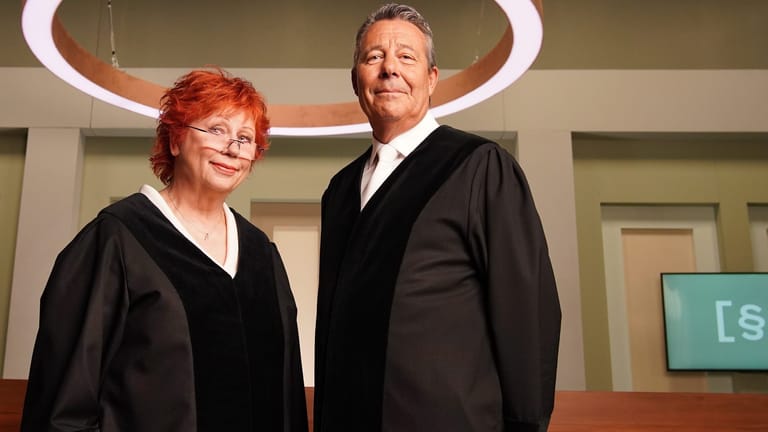 Richterin Barbara Salesch und Richter Ulrich Wetzel: Für sie gibt es neue Sendeplätze.