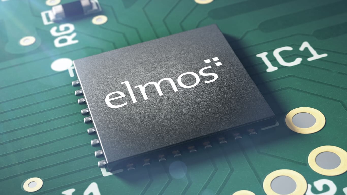 Ein Chip der Dortmunder Firma Elmos.