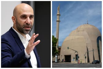 Der Islam-Kritiker Ahmad Mansour hält den geplanten Muezzinruf in der Kölner Zentralmoschee für "naiv" (Archivbilder): Diese Woche könnte so zum ersten Mal zum Gebet gerufen werden.