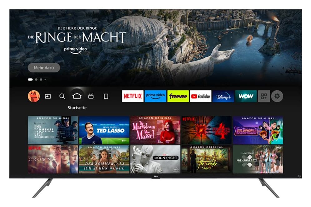 TCL-TV mit Amazon-Oberfläche: Der chinesische Hersteller verkauft ab heute sehr günstige QLED-Geräte