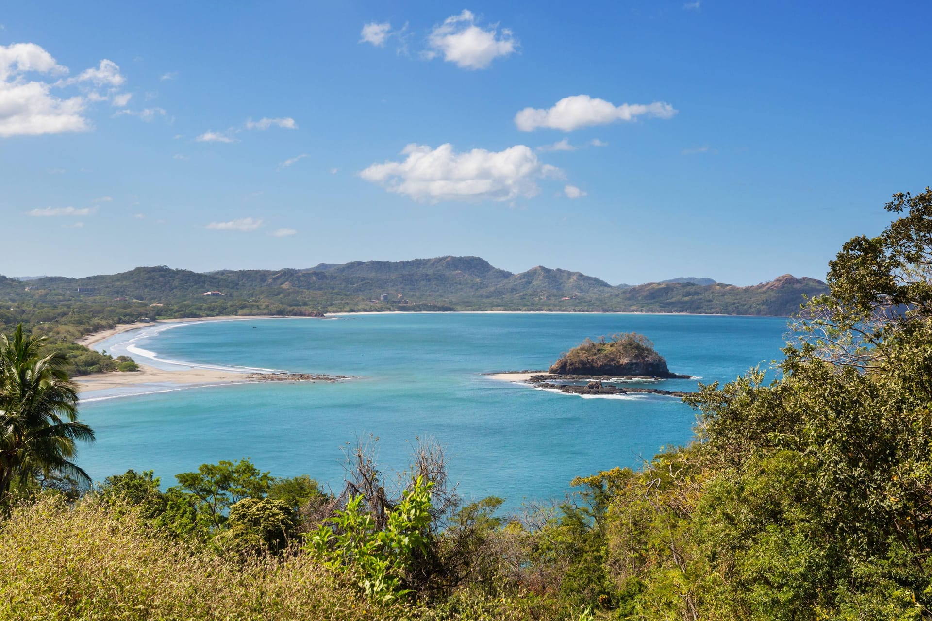 Die Küste vor Costa Rica: Hier ist ein Kleinflugzeug verschwunden.