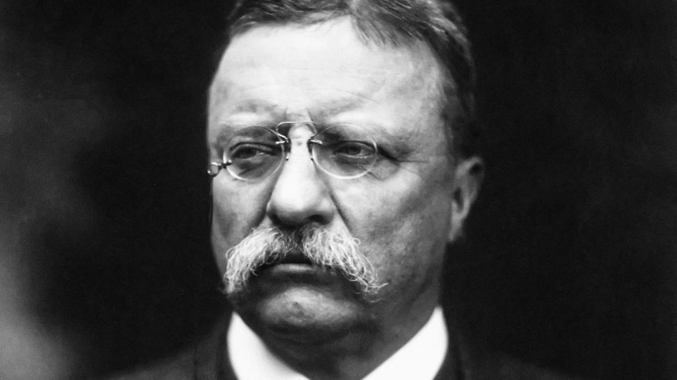 Theodore Roosevelt: Der frühere US-Präsident war ein Vertreter einer "robusten" Außenpolitik.