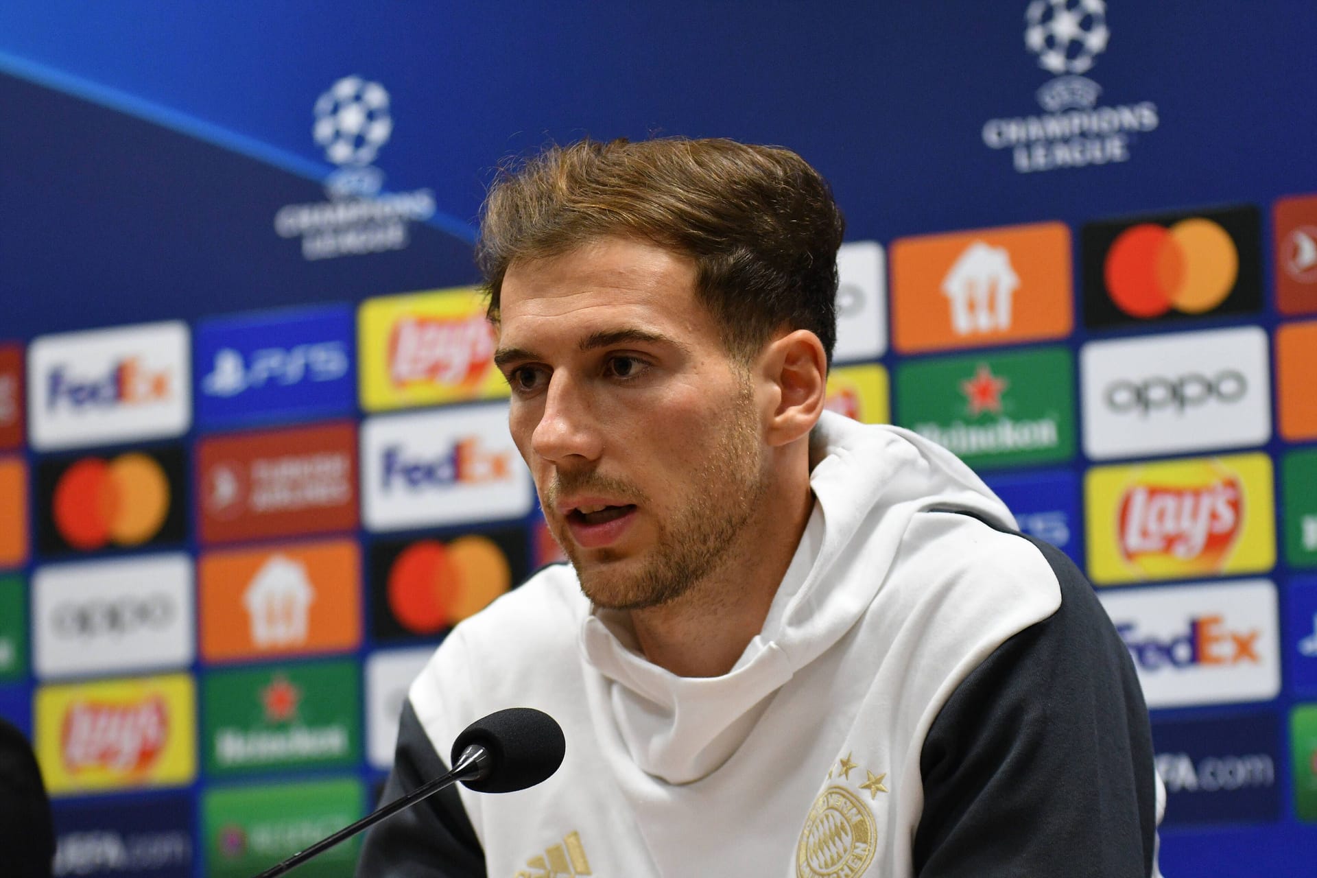 Leon Goretzka: Der Bayern-Spieler hat seine Social-Media-Aussage zum BVB gerechtfertigt.