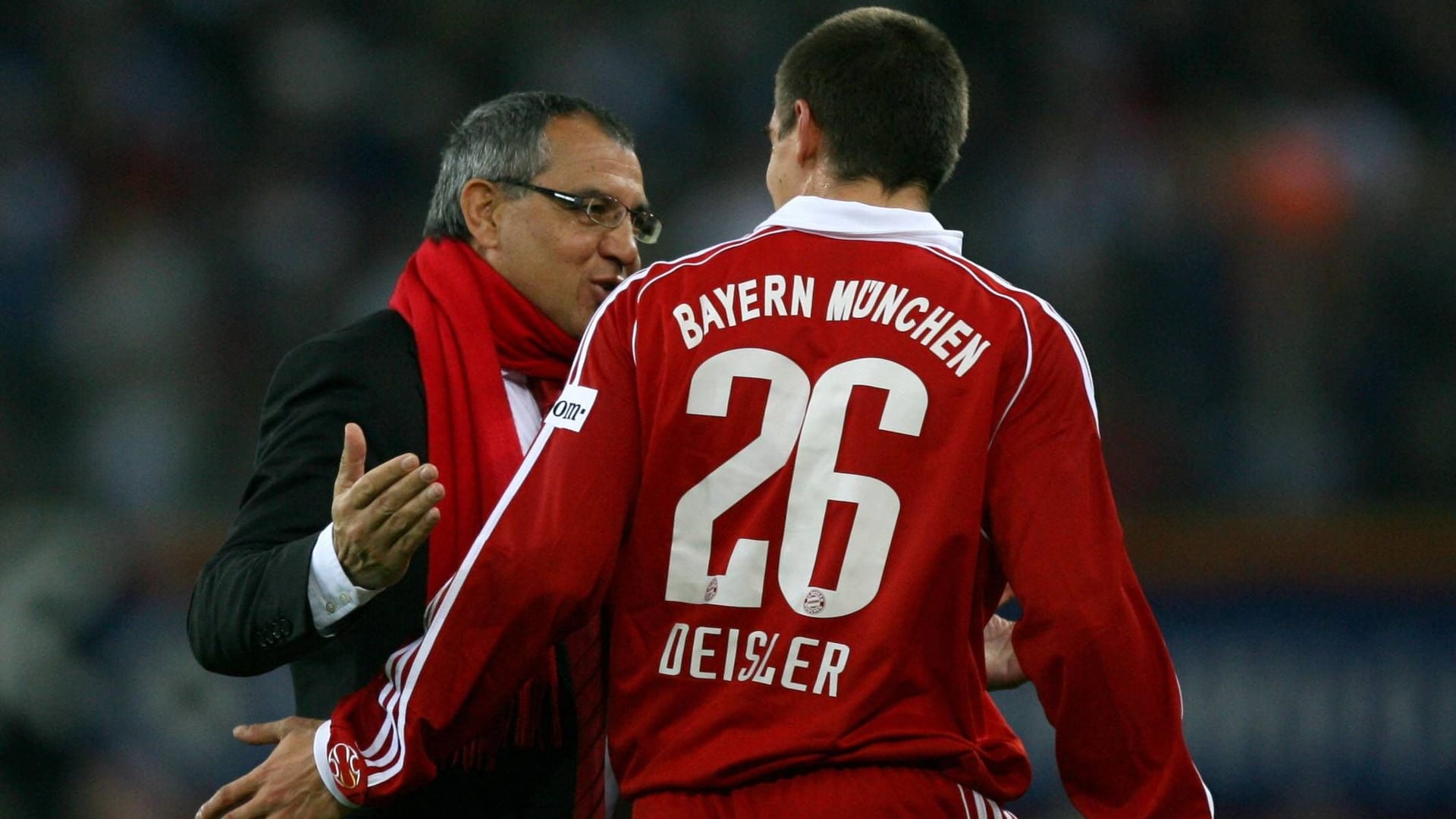 Mit Felix Magath (l.) gewann Sebastian Deisler jeweils zweimal Meisterschaft und DFB-Pokal. Die Methoden des Trainers schätzte er allerdings nicht.