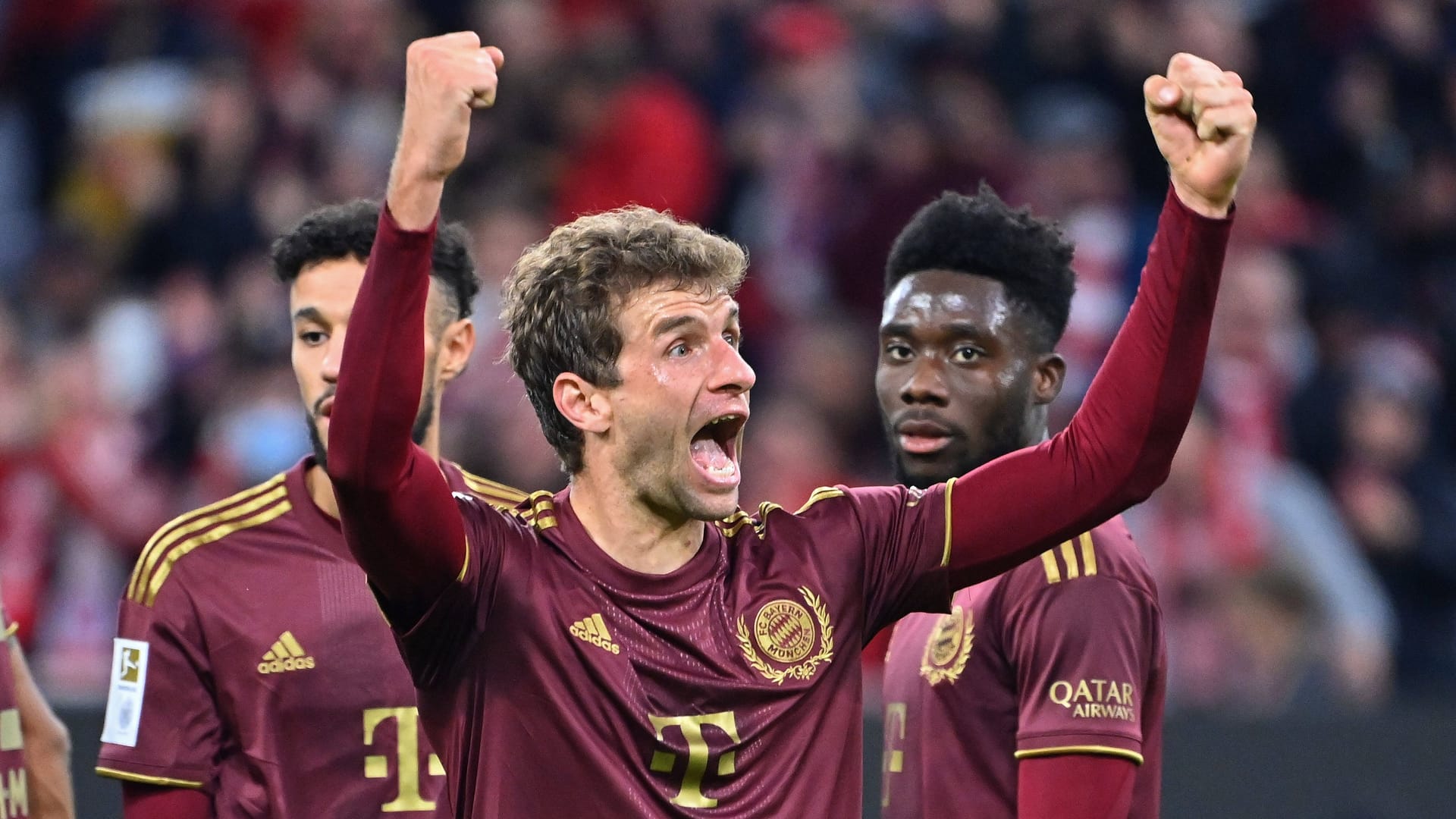 Thomas Müller: Die Bayern stehen aktuell auf dem dritten Tabellenplatz.