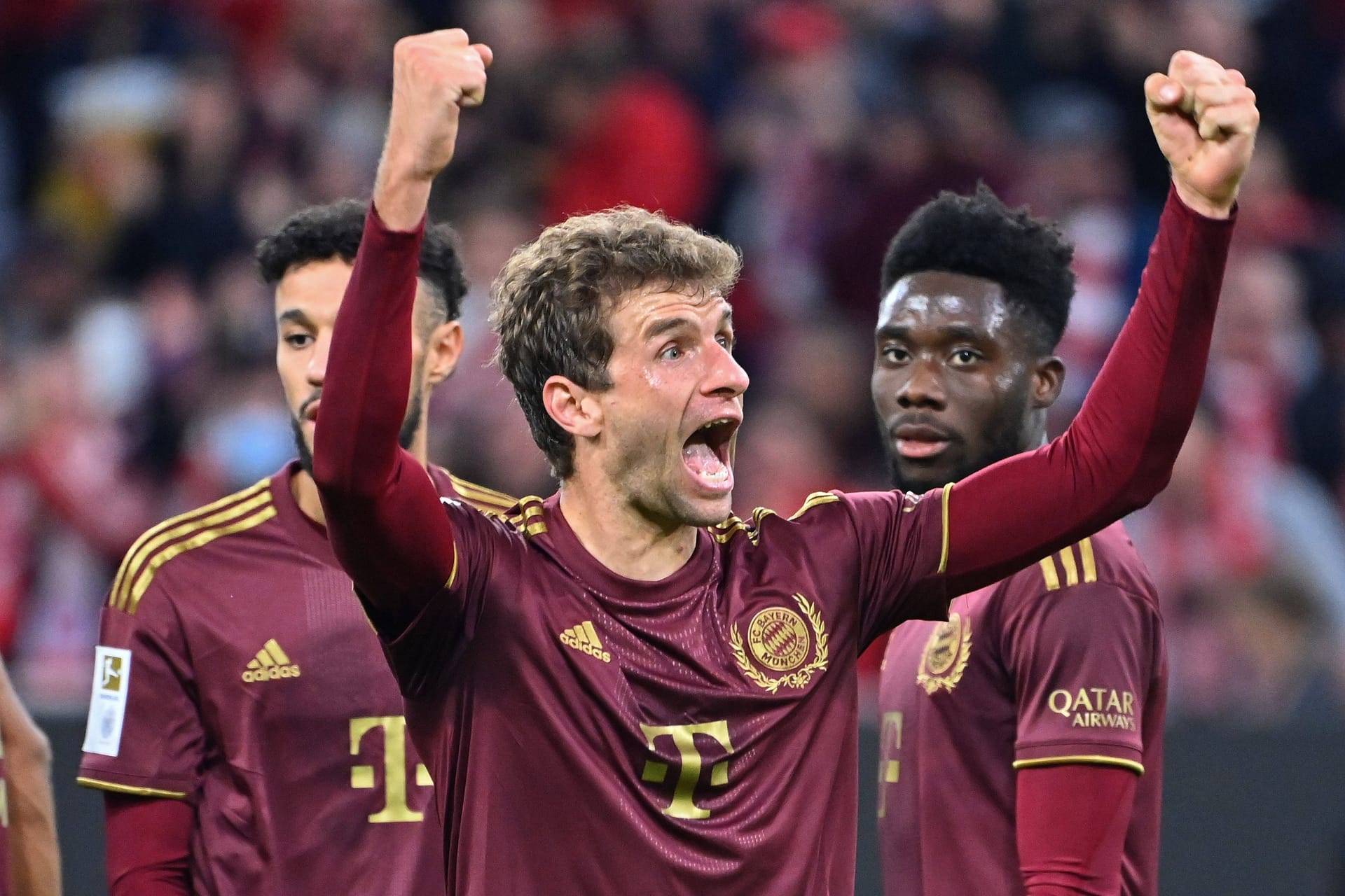 Thomas Müller: Die Bayern stehen aktuell auf dem dritten Tabellenplatz.