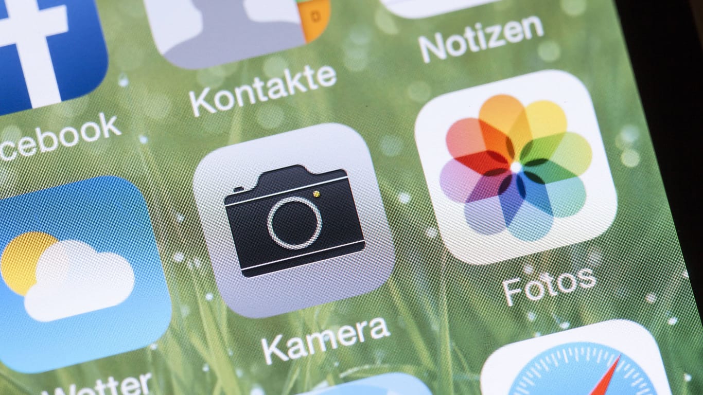 Fotos auf dem iPhone löschen: Die Fotogalerie auf dem iPhone befindet sich in der "Fotos"-App.