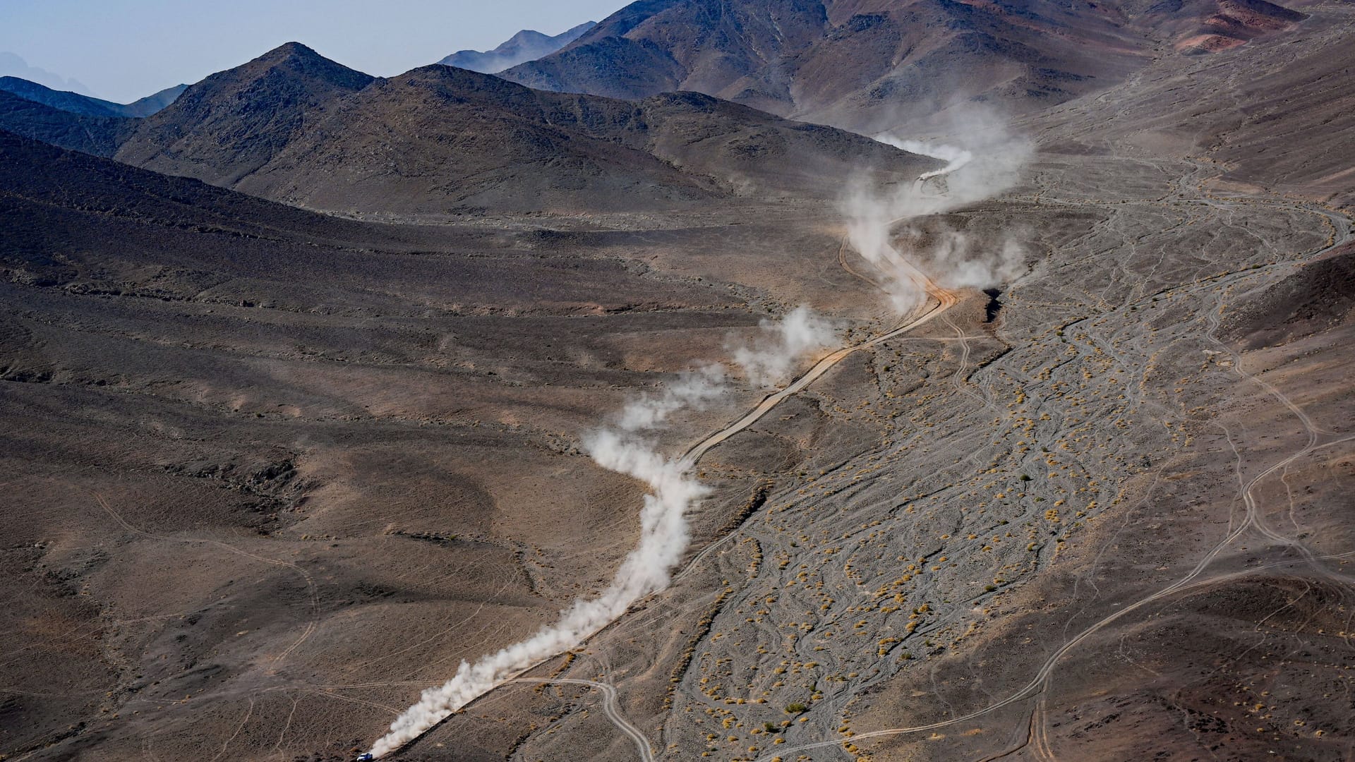 Eine Etappe der Rallye Dakar 2021 führt durch "Neom": Die Region ist für Wintersport eigentlich ungeeignet.