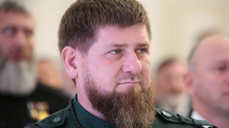 Der tschetschenische Machthaber Ramsan Kadyrow: Er schickte seinen Kinder in den Ukaine-Krieg.
