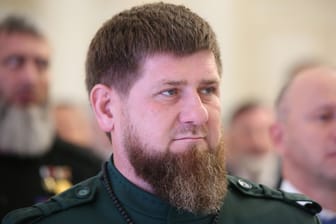 Der tschetschenische Machthaber Ramsan Kadyrow: Er schickte seinen Kinder in den Ukaine-Krieg.
