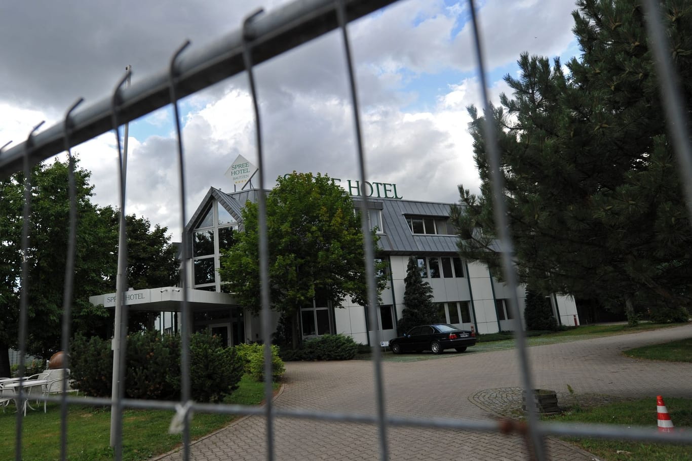 Das "Spreehotel" in Bautzen: Dort sollten geflüchtete Menschen untergebracht werden.