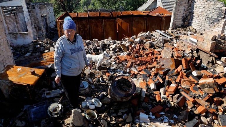 Anwohnerin von Lyssytschansk: In vielen Gebieten der Region Luhansk ist die Infrastruktur nahezu vollständig zerstört.
