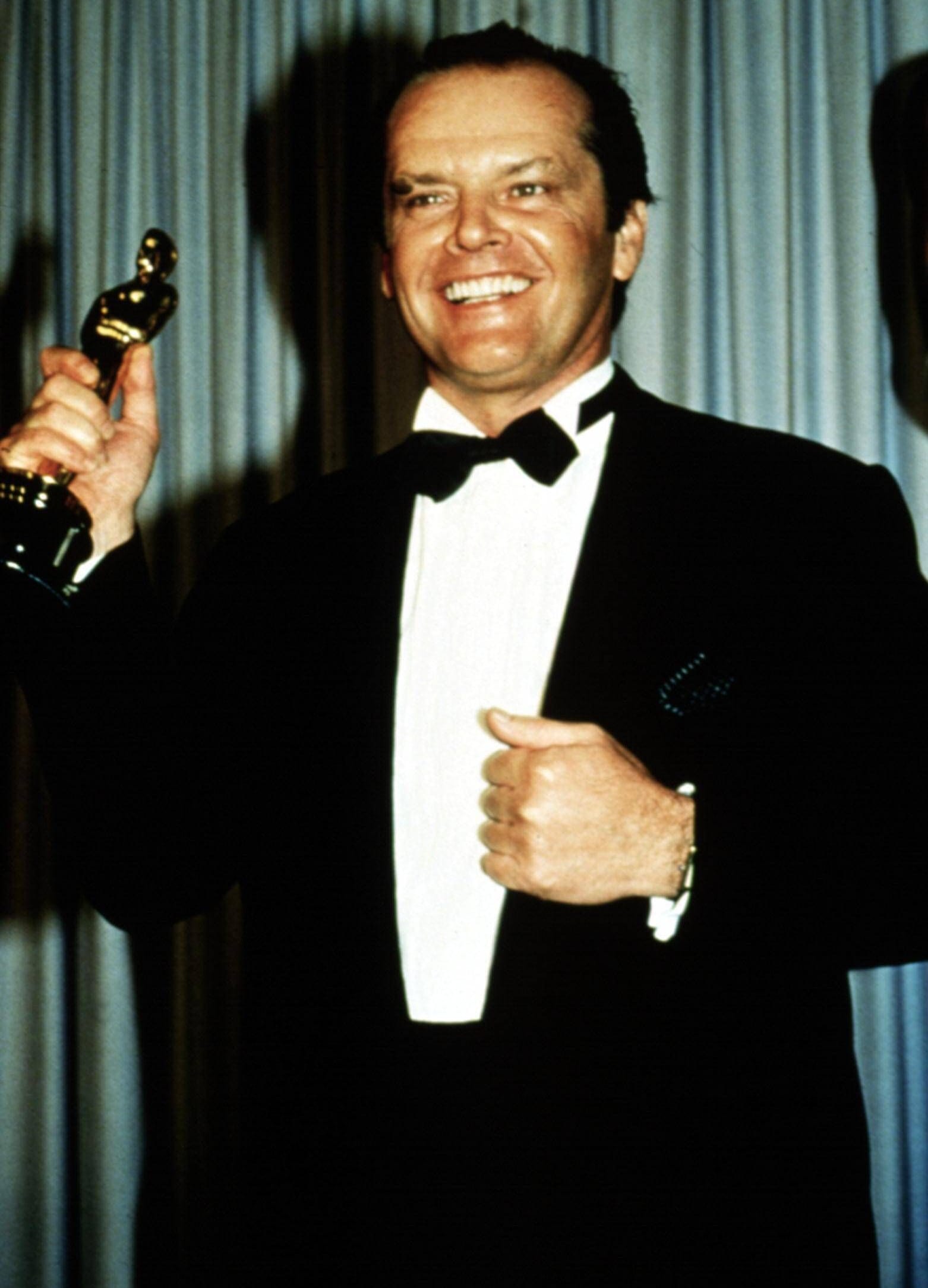 Jack Nicholson in 1984: Etwa zu dieser Zeit machte er sich an Geena Davis ran.