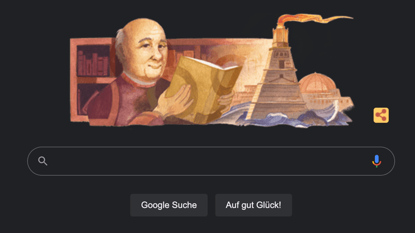 Google-Suche: Die Suchmaschine wurde zu Ehren des Historikers Mostafa El-Abbadi umgestaltet.