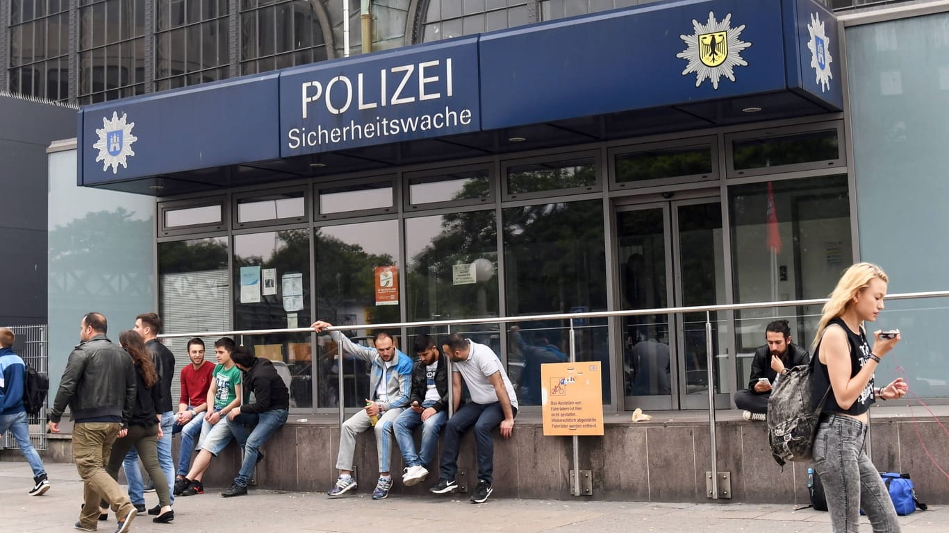 Die Sicherheitswache am Hamburger Hauptbahnhof: Seit Monaten ist sie geschlossen.