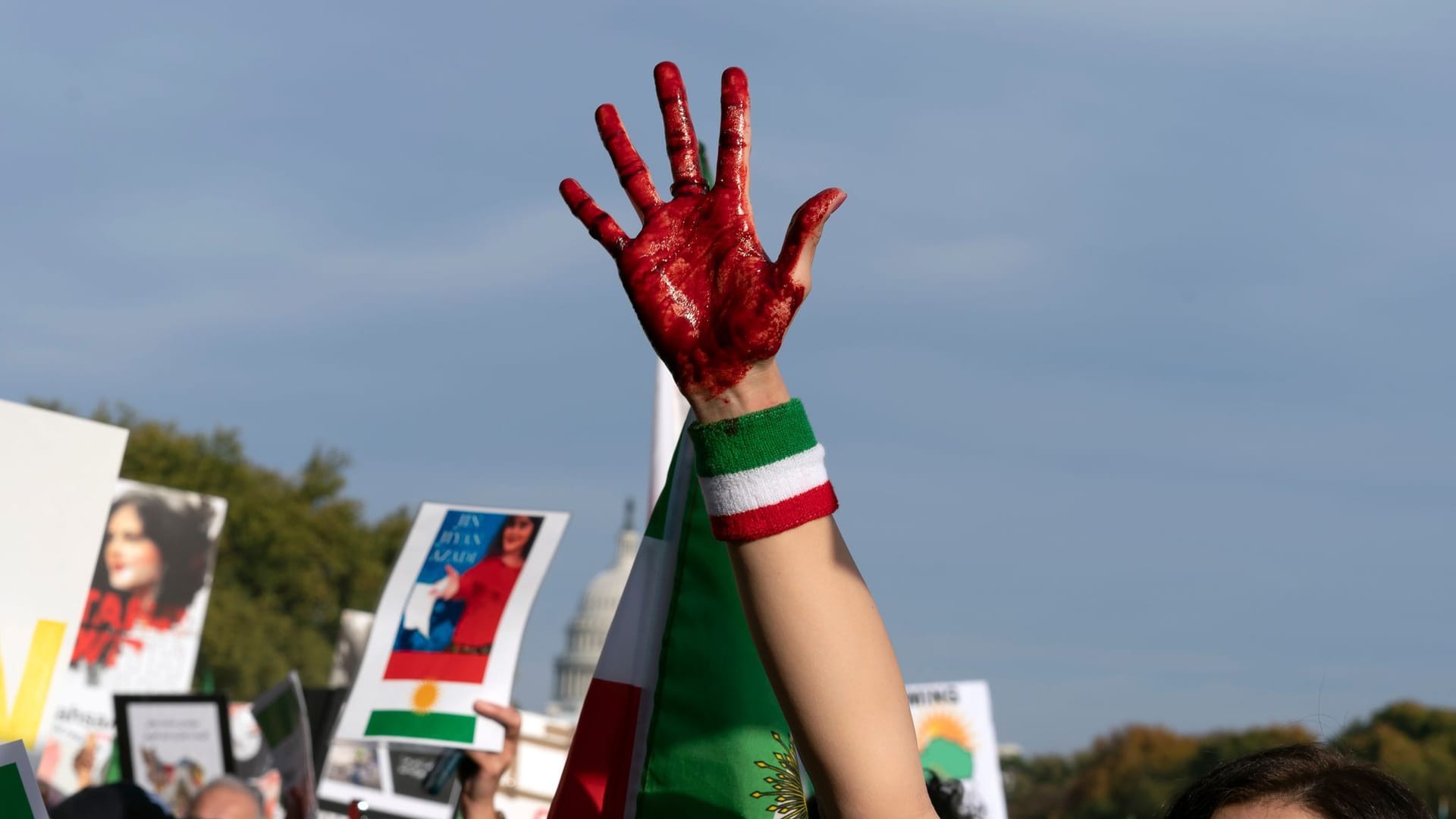 Proteste gegen Gewalt im Iran