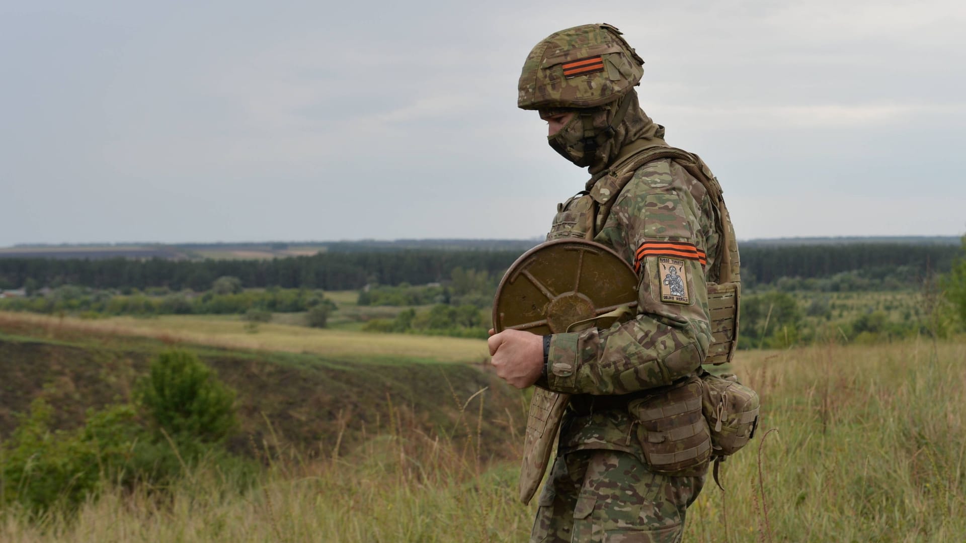 Ein russischer Soldat: London sieht als Problem Russlands fehlende fähige Nachwuchsoffiziere.