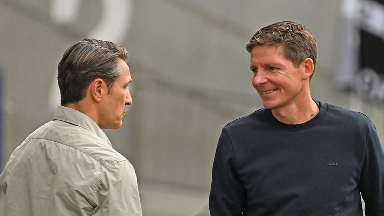 Niko Kovac (l.) und Oliver Glasner haben beide eine RB-Vergangenheit.