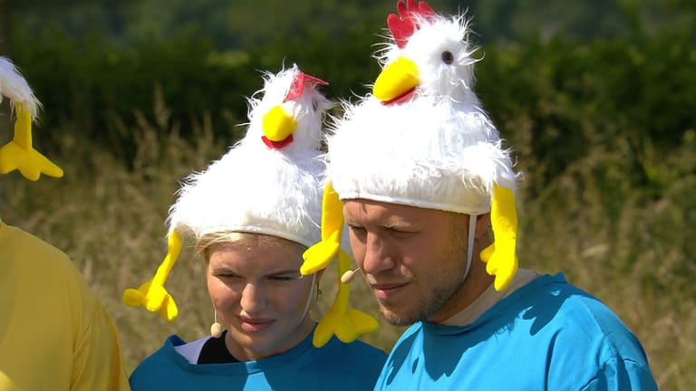 Patrick Romer und Antonia Hemmer im Halbfinalspiel vom Sommerhaus