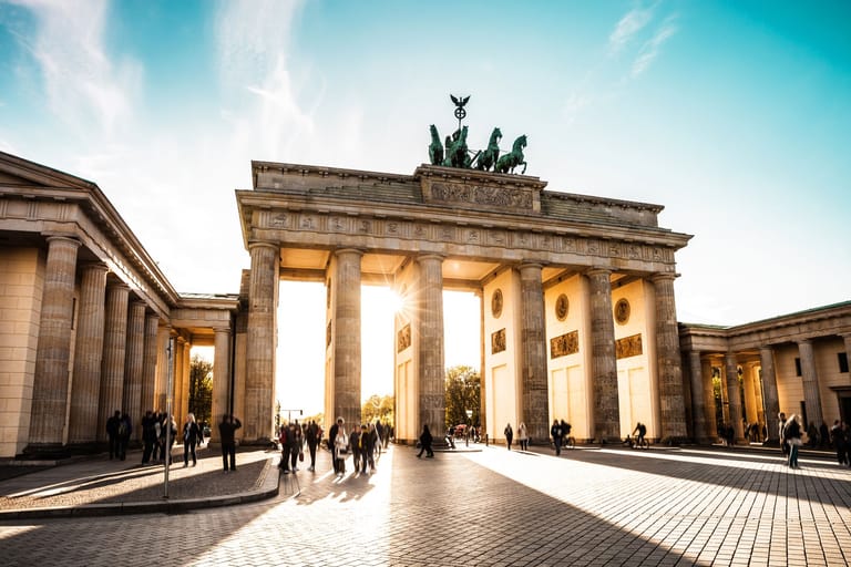 Brandenburger Tor: Eines der Wahrzeichen Berlins.