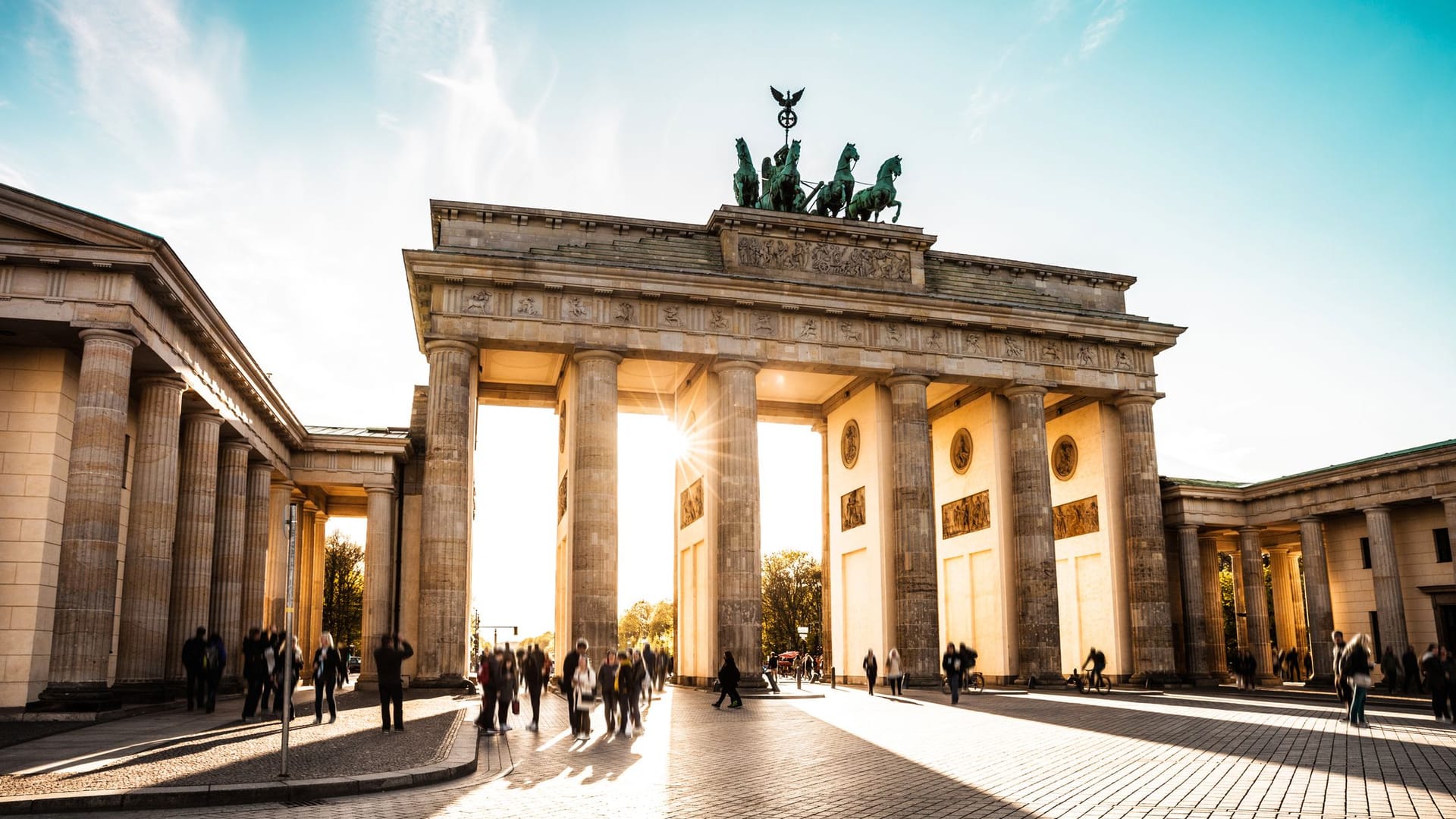 Brandenburger Tor: Es ist eines der Wahrzeichen Berlins.