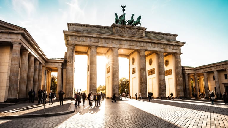 Brandenburger Tor: Eines der Wahrzeichen Berlins.