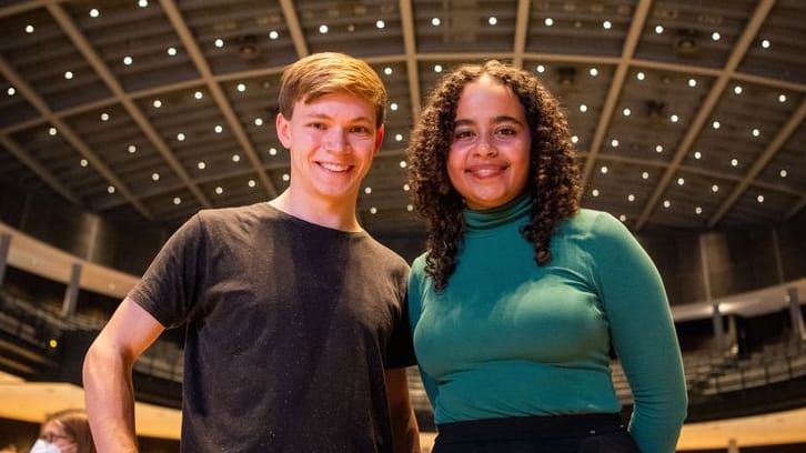 Timon Dzienus und Sarah-Lee Heinrich, Bundessprecher der Grünen Jugend: Sie wurden an diesem Samstag im Amt bestätigt.