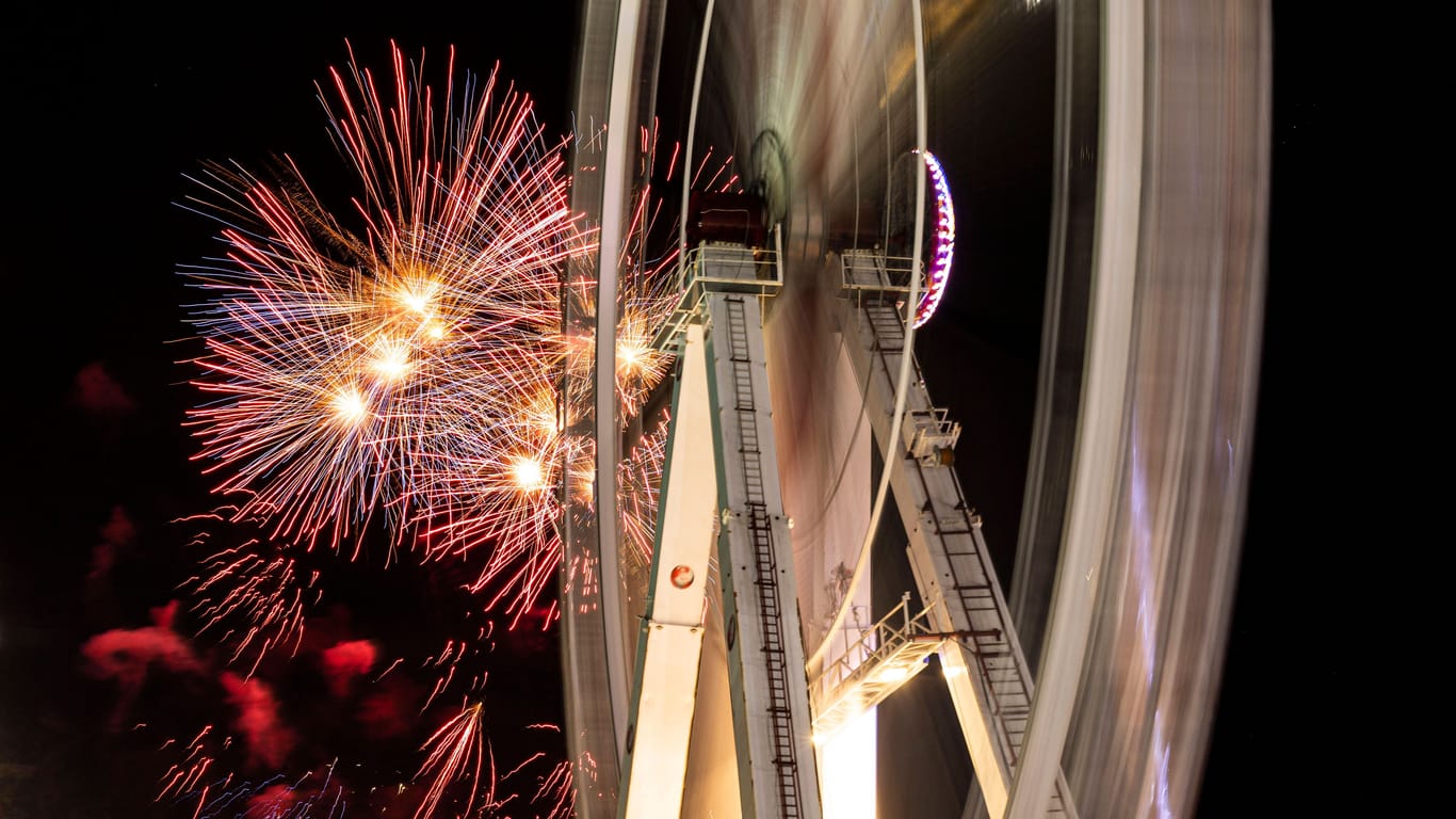 Feuerwerk zur Freimarkt-Eröffnung (Archivfoto): Auch in diesem Jahr werden Raketen Richtung Himmel fliegen.