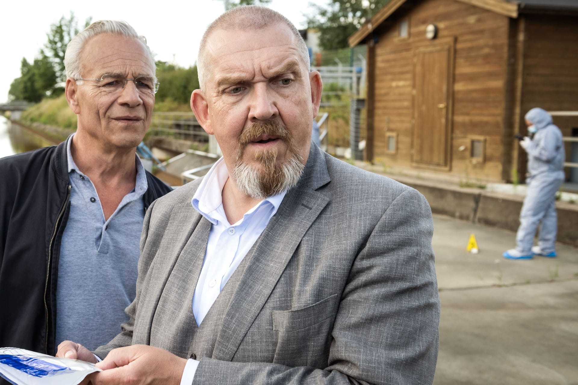 Die Kommissare Max Ballauf (Klaus J. Behrendt) und Freddy Schenk (Dietmar Bär): Mit "Spur des Blutes" feierten sie ihr 25-jähriges "Tatort"-Jubiläum.