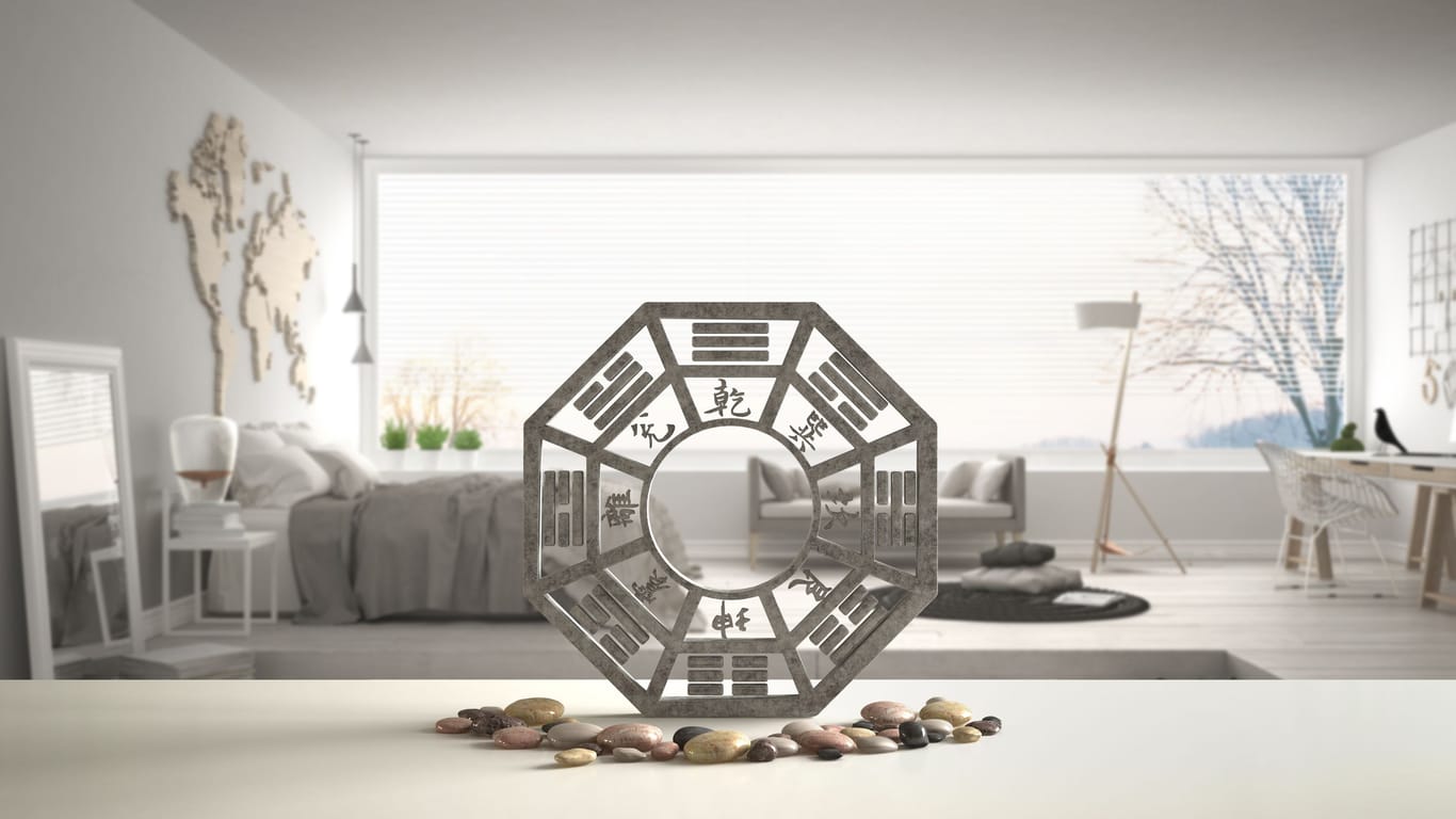 Feng Shui: Durch ein harmonisch eingerichtetes Zimmer kann der Geist zur Ruhe kommen.