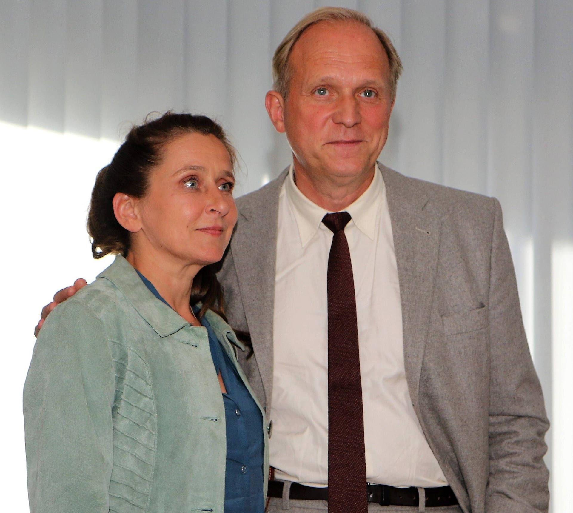 Barbara Philipp und Ulrich Tukur spielen seit 2010 zusammen im "Tatort".