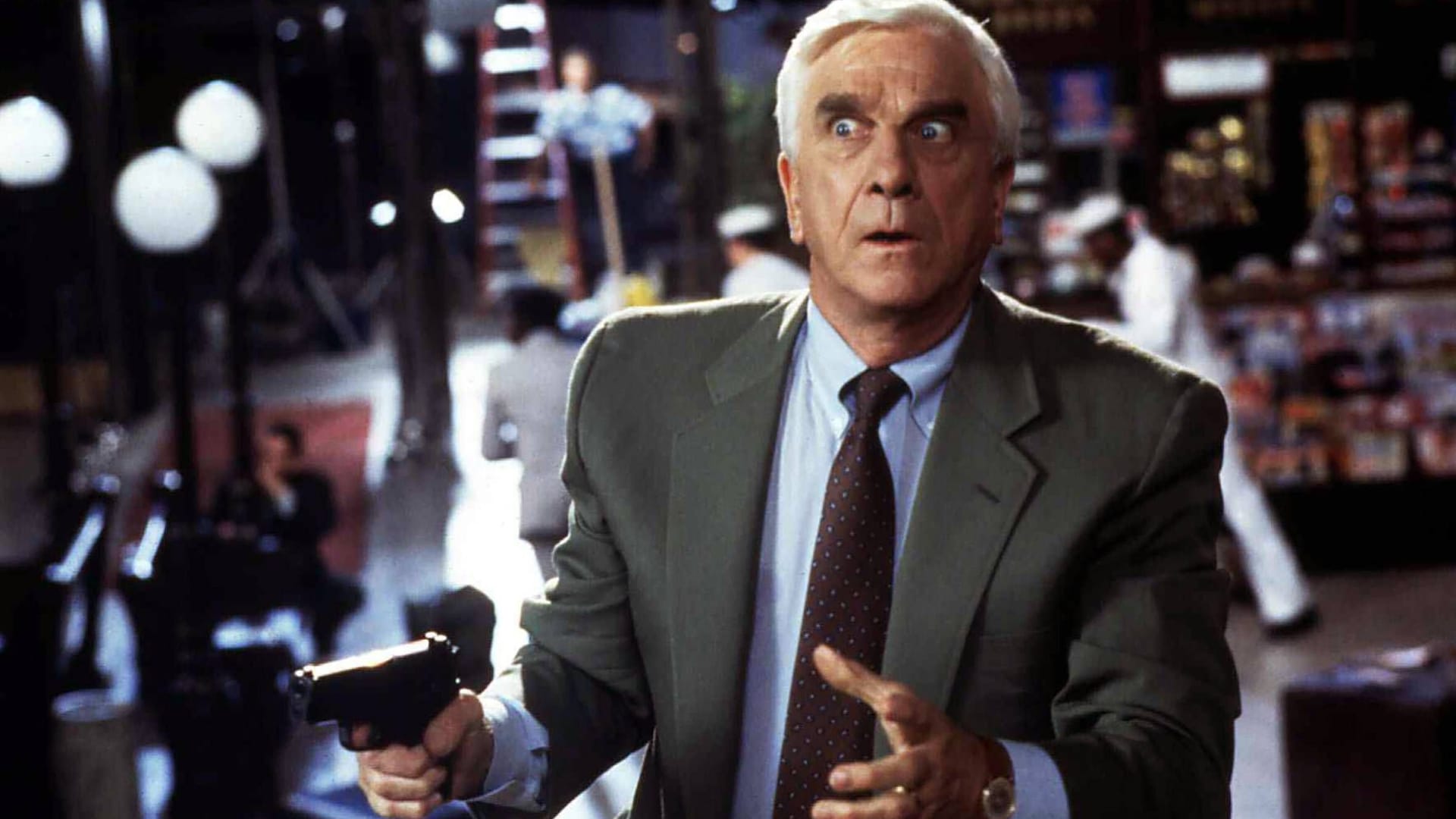 Leslie Nielsen übernahm in "Die nackte Kanone" die Hauptrolle.