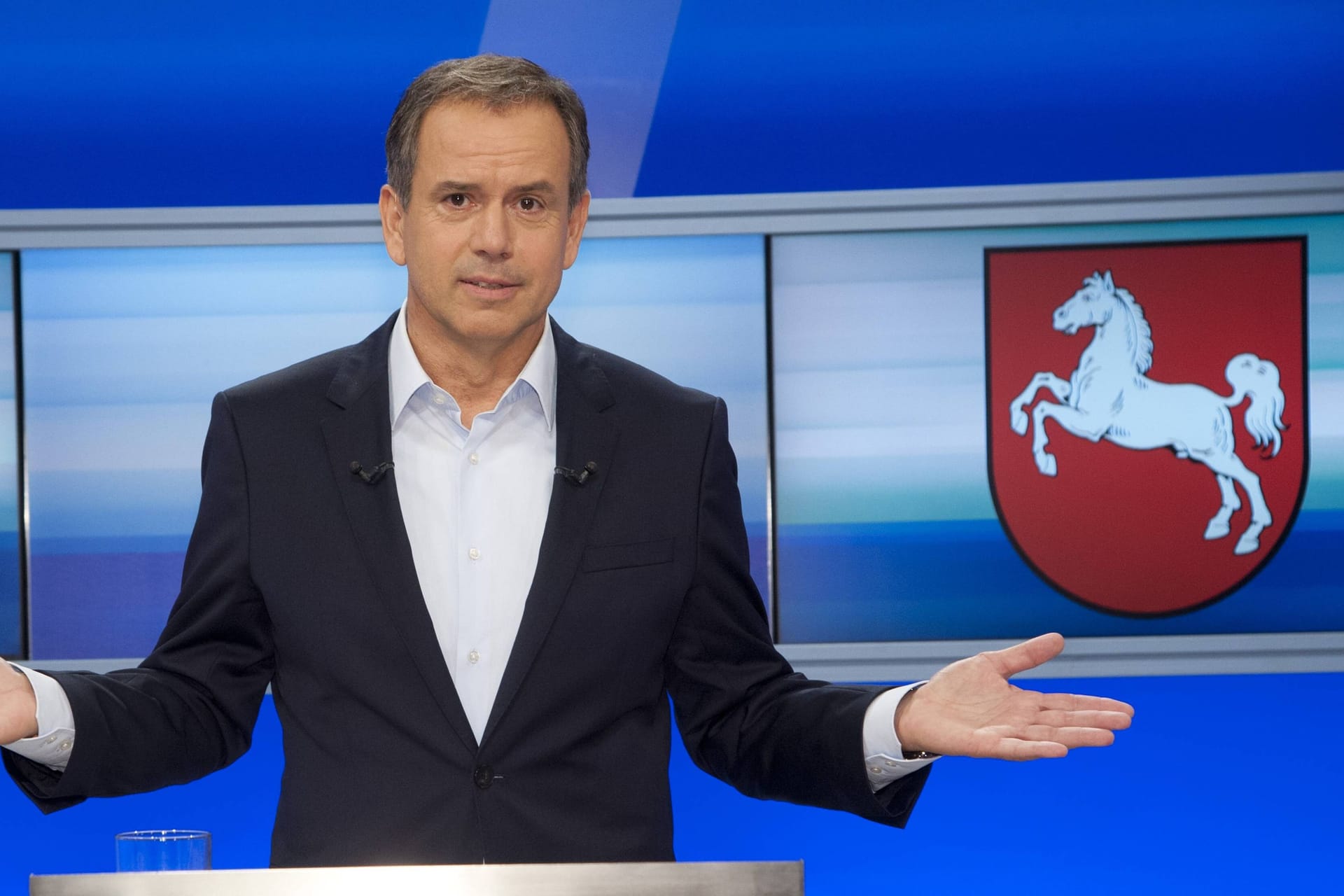 Andreas Cichowicz (Archivbild): Der Journalist äußerte sich im Gespräch mit den Spitzenkandidaten parteiisch.
