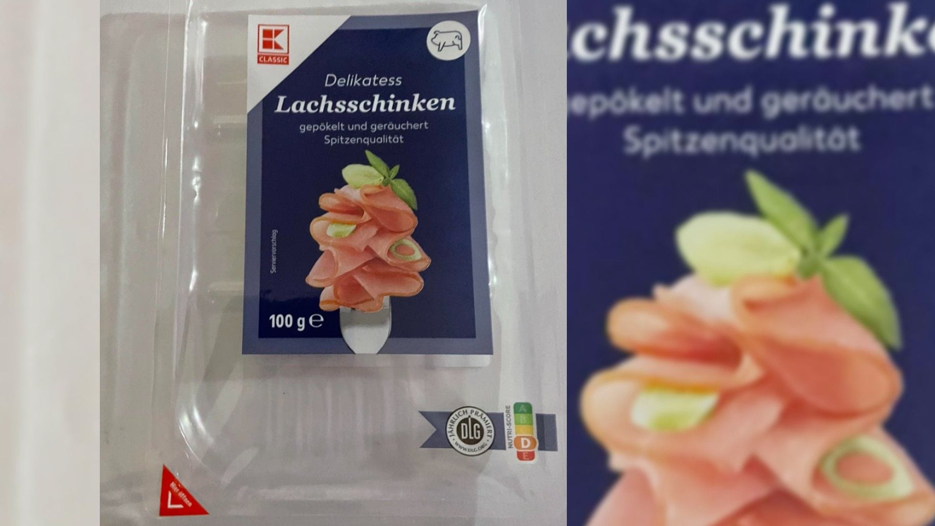 Nichts drin: Die Packung war komplett leer.