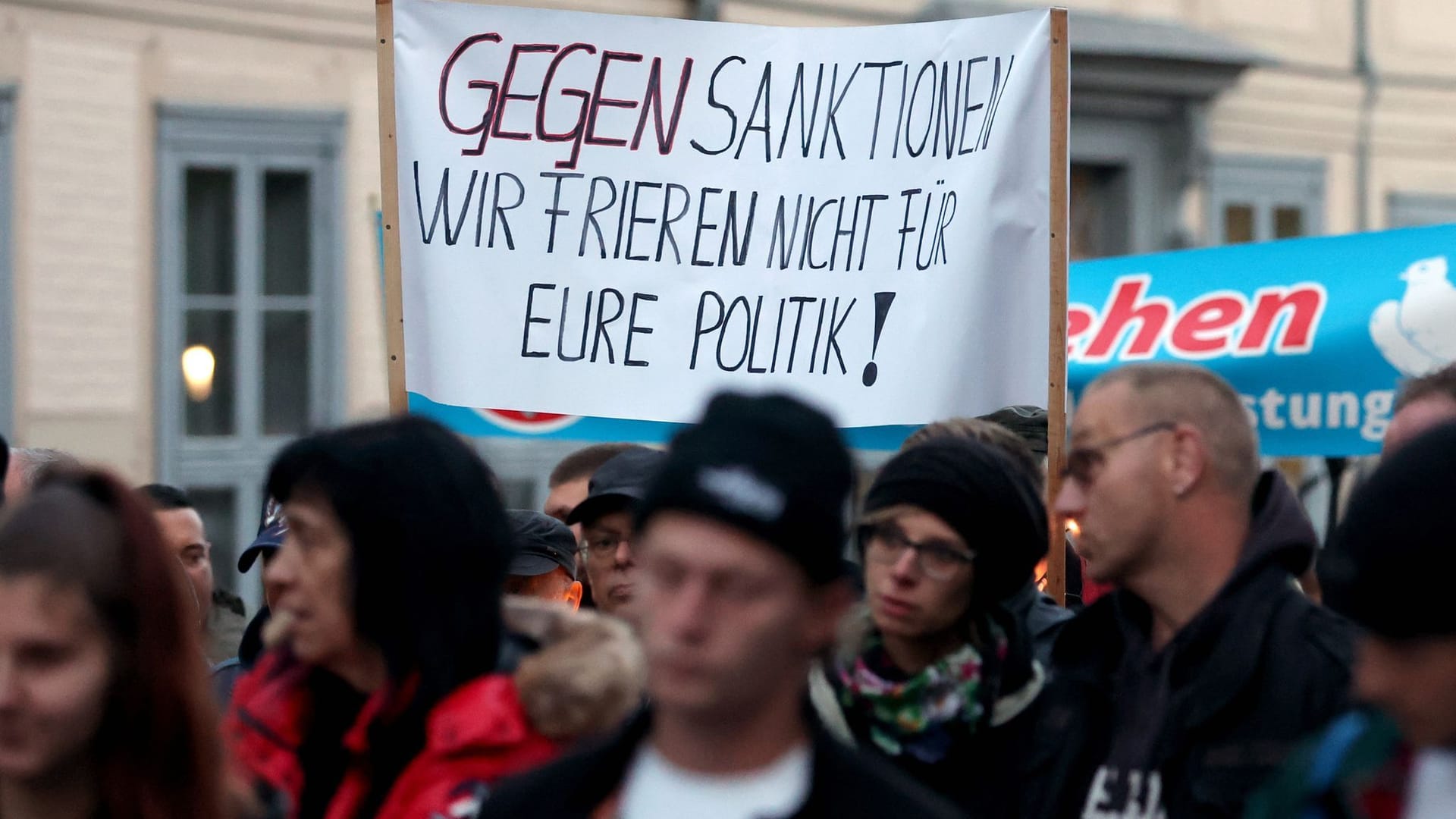 Protestaktionen gegen Energiepolitik