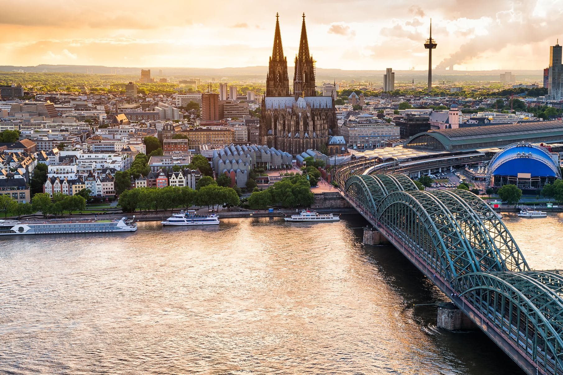 Die Skyline von Köln (Symbolbild): Die Domstadt wird weiter wachsen.