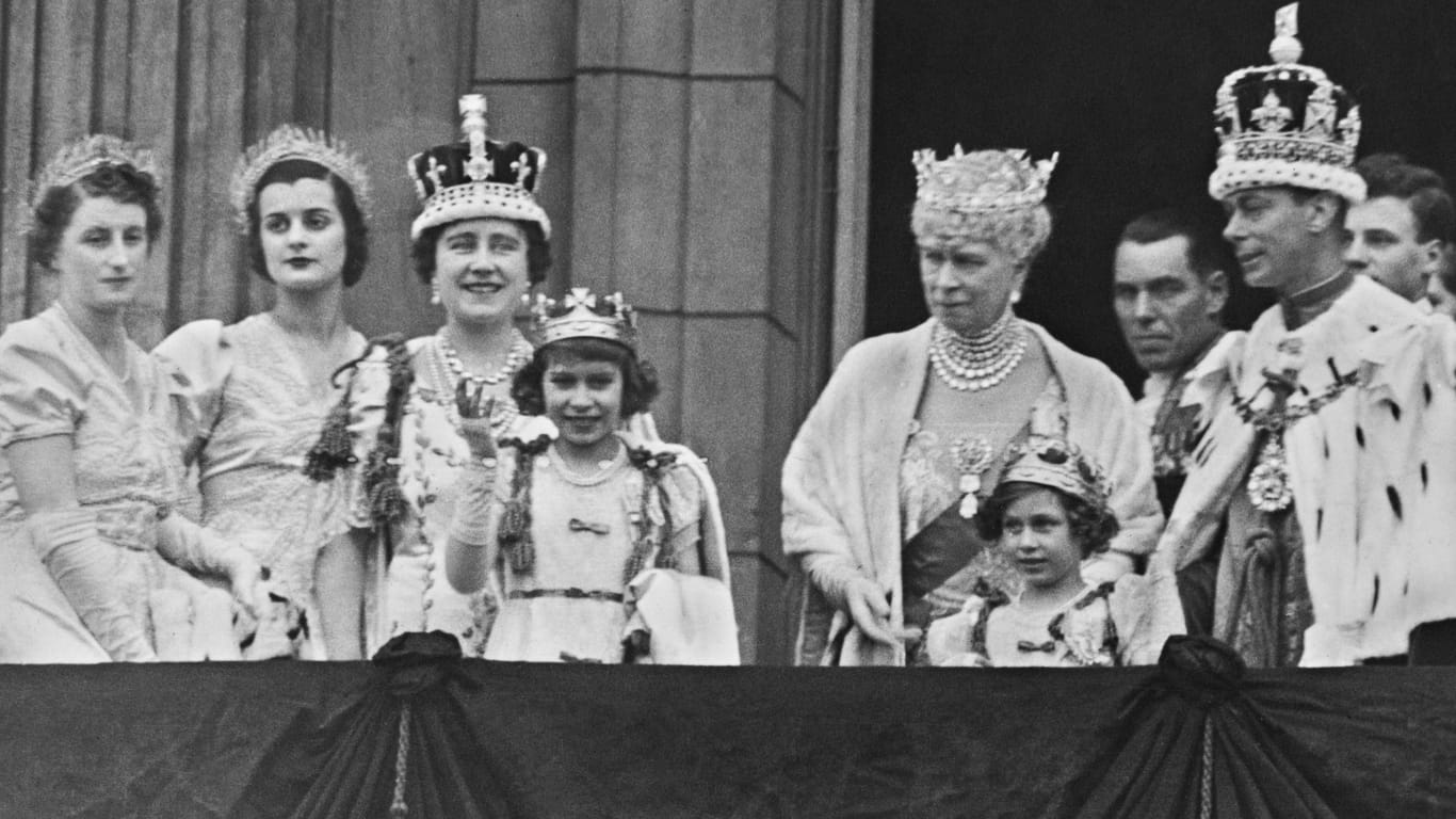 Queen Mum: Sie trug die Krone mit dem Diamanten 1937 bei ihrer Krönung.