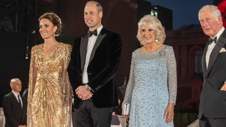 Prinzessin Kate, Prinz William, Königsgemahlin Camilla und König Charles III.: Die Royals haben neue Aufgaben übernommen.