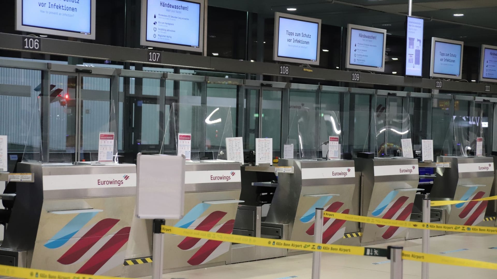 Pilotenstreik bei Eurowings - Köln/Bonn Pilotenstreik bei Eurowings - Köln/Bonn