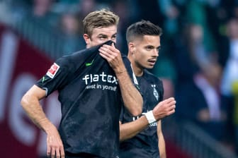 Christoph Kramer (l.) und Julian Weigl: Gegen Bremen enttäuschte Gladbach auf ganzer Linie.